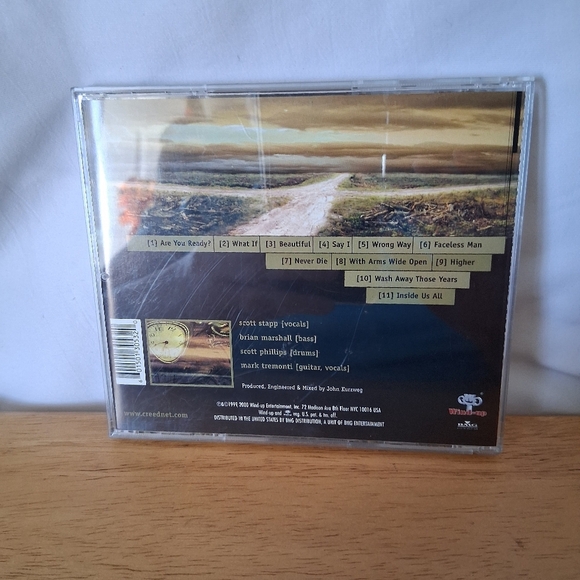 Creed Human Clay CD with Brown and Gray Cover - Picture 3 of 3